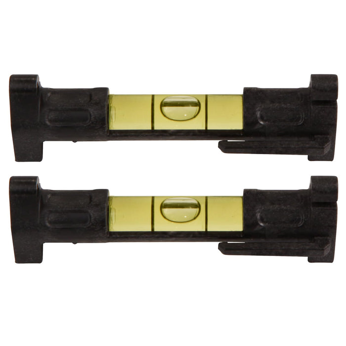 Johnson 585 Structo-Cast Line Level, 3" Builder Level with Hard Case (Pack of 2)