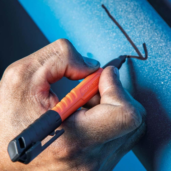 Klein Tools 861014 Skribes Fine Tip Permanent Markers, Black (Pack of 4)