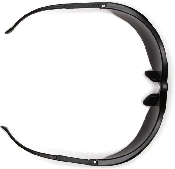 Pyramex SB1840S Venture II Safety Eyewear, Indoor/Outdoor Mirror Anti-Fog Lens, Orange Lens/ Black Frame