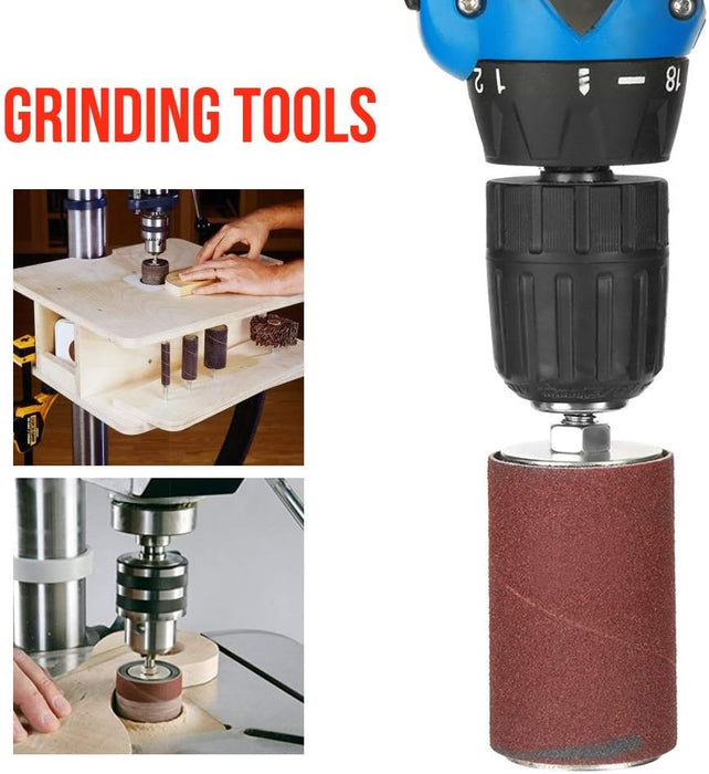 Big Horn 19521 Rubber Sanding Drum Set, 20 Piece