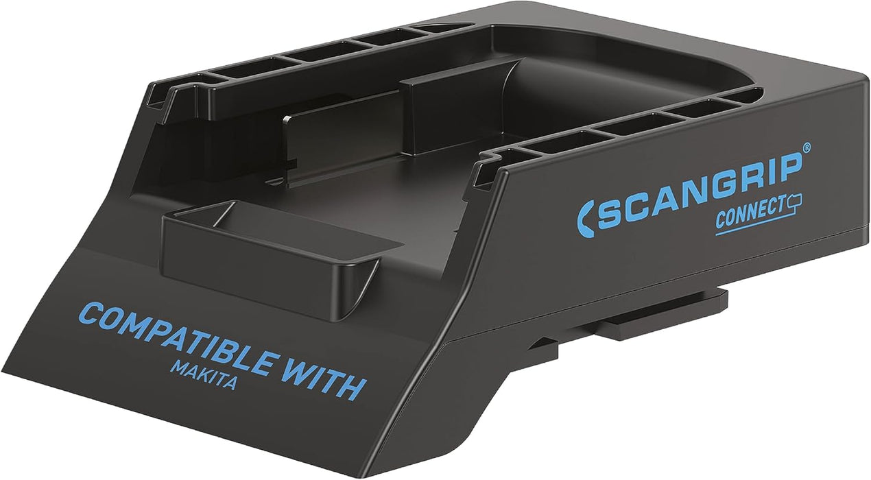 SCANGRIP Connector Designed for Makita 18 V/20 V Battery Packs, Made for SCANGRIP Connect Work Lights, Features Battery Safety System