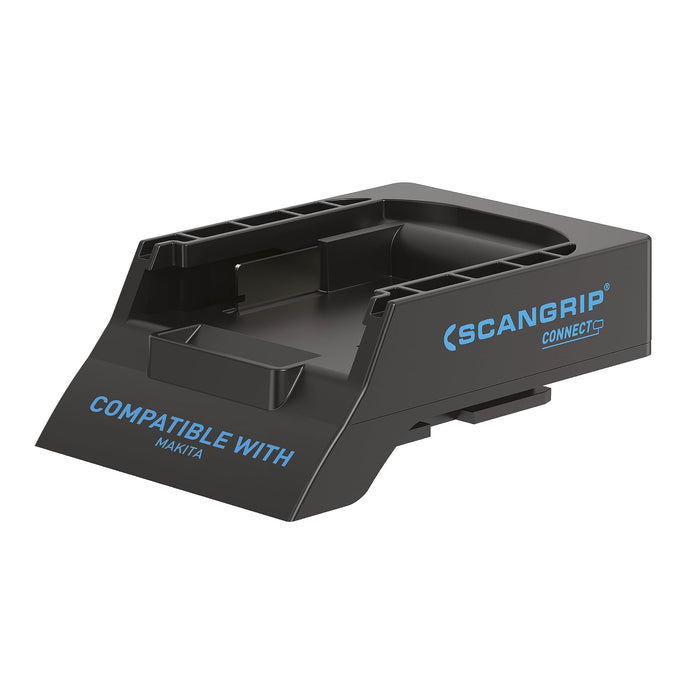 SCANGRIP Connector Designed for Makita 18 V/20 V Battery Packs, Made for SCANGRIP Connect Work Lights, Features Battery Safety System