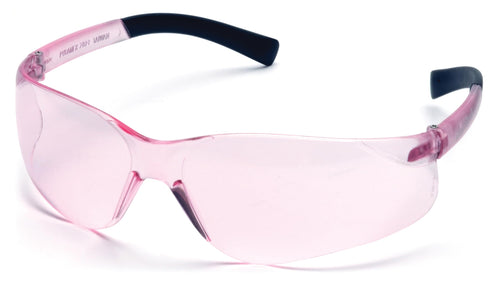 Pyramex S2517SN Mini Ztek Safety Glasses Pink Lens Pink Frame ANSI Z87+