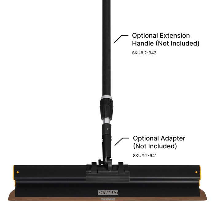 DeWalt 40 In. Skimming Blade - Aluminum Housing with 0.012 In. (0.3mm) Replaceable Stainless Steel Blade Insert