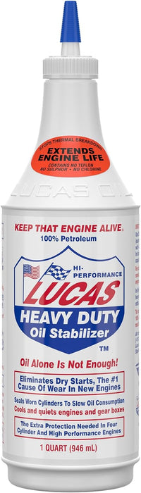 Lucas 10001-12PK Heavy Duty Oil Stabilizer - 32 oz., (Pack of 12)