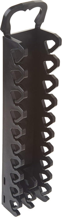 Ernst Manufacturing 10-Tool Screwdriver Gripper - Screwdriver Holder in Vibrant Black (Model 5311) for Portable or Pegboard Storage of Screwdriver Set