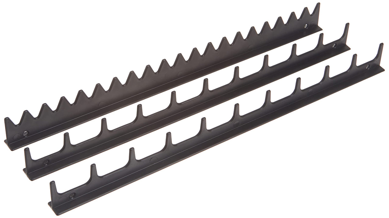 Ernst Screwdriver Rail Set, 20 Tool, Black, (6011-Black)