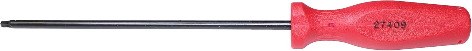 Mayhew Tools 27409 USA Torx Screwdriver, Red, T27 x 8-Inch