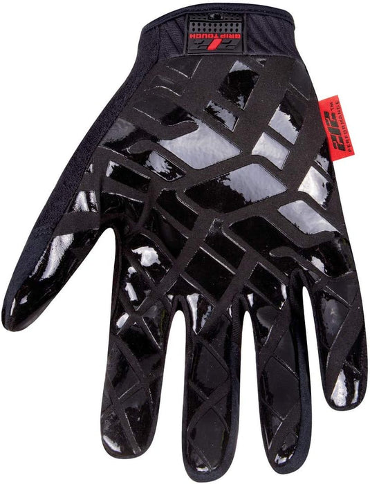 212 Performance Touch-screen Compatible, High Grip Gloves for Mechanics, High Dexterity, Adjustable Closure, Black, Medium