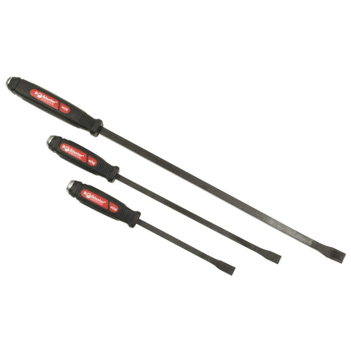 Mayhew Tools 61355 Dominator Pry Bar Set, 3-Piece Curved, Black Oxide Finish