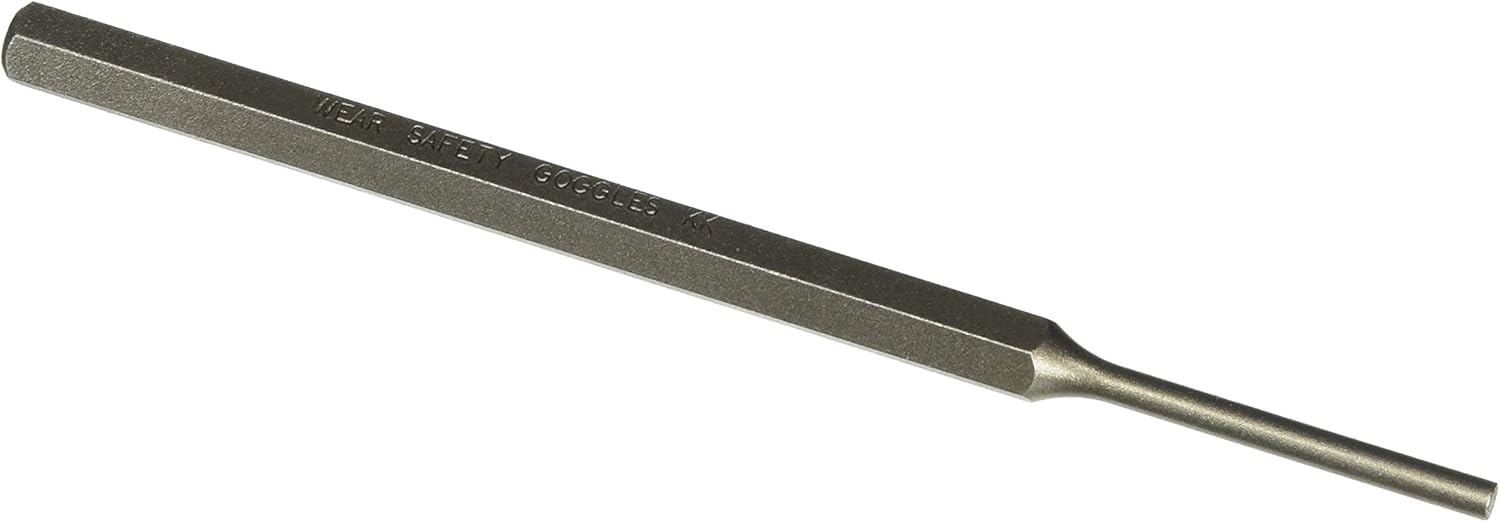 Mayhew Select 42302 5/32-by-6-Inch Carded Pin Punch