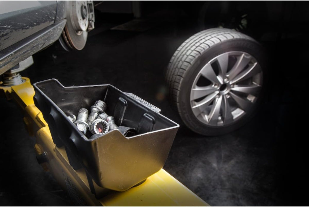 Steelman Pro 79011 Lug Bucket Magnetic Parts Holder with 3 High-Strength Magnets and Multiple Mounting Options