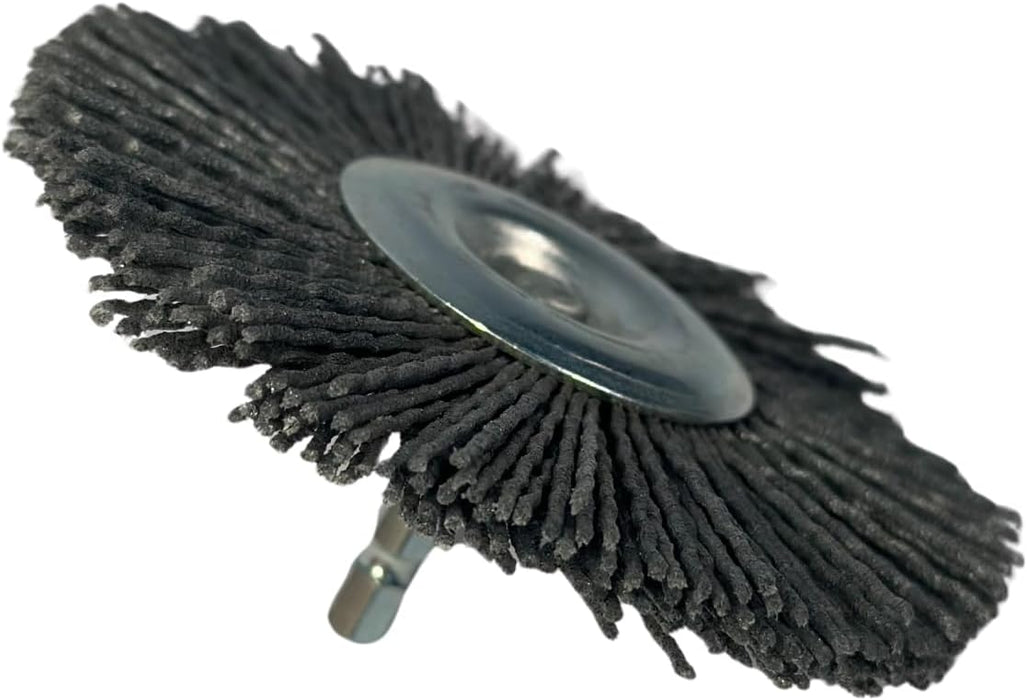 Dico 7500043 Nyalox 4" Wheel Brush Kit, 3 piece