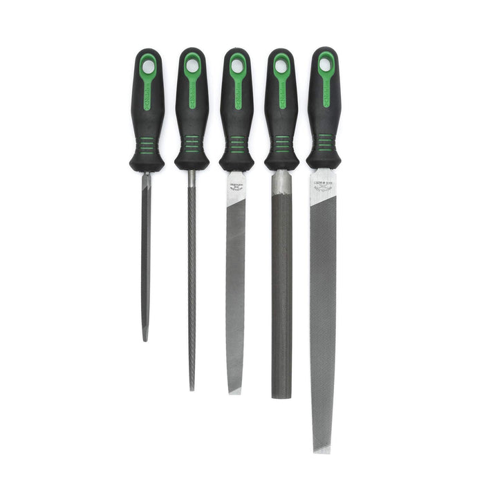 Crescent Nicholson 22150HIN 5 Pc. 6, 8" & 10" Anniversary File Set with Ergonomic Handles