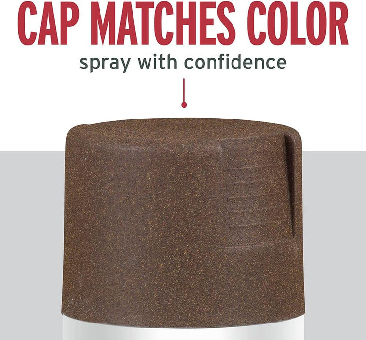 Rust-Oleum 223523 Stops Rust Multi-Color Textured Spray Paint, 12 Ounce, Autumn Brown (Pack of 1)