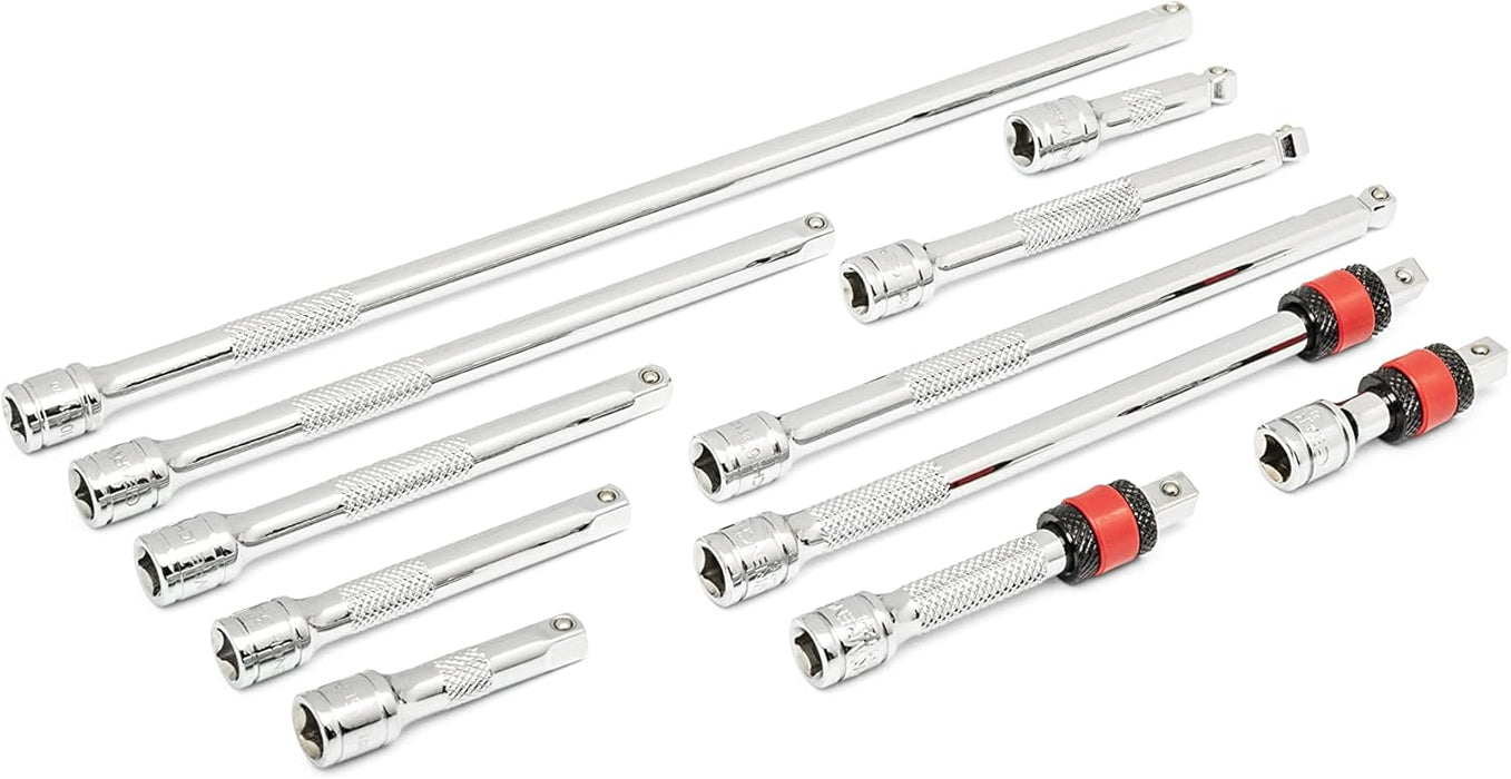 GEARWRENCH 86520 18 Piece 1/4" 90T Ratchet & Drive Tool Set with EVA Foam Tray