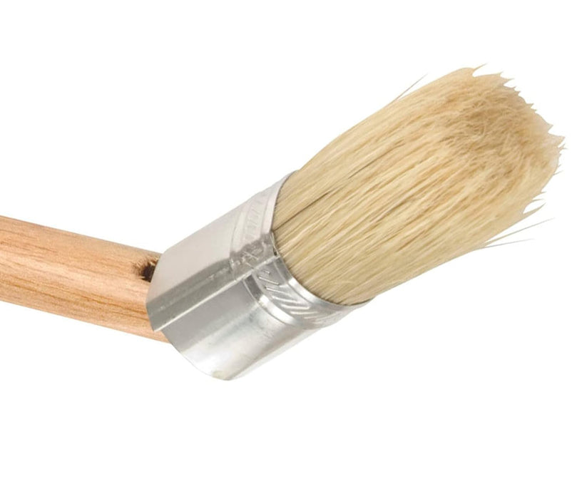 Steelman 96517 Euro Lube Angled Applicator Brush with Stiff Bristles for Paste-Style Tire Mounting Lubricants, Angled to Fit Between The Tire Bead and Rim