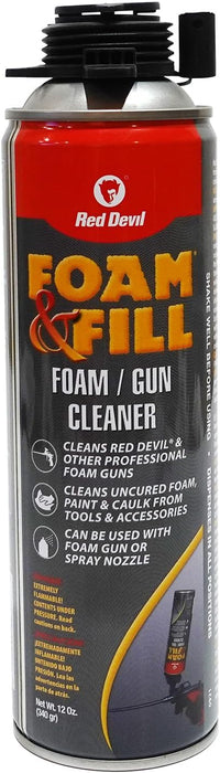 Red Devil 0921 Foam & Fill Foam Gun Cleaner, Clear