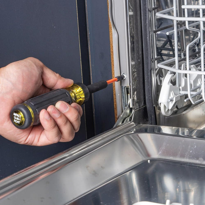 Klein Tools 32313HD 13-in-1 Ratcheting Impact Rated Screwdriver