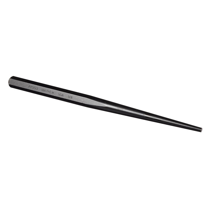 Mayhew 22003 Chisel Black Oxide Finish 1/4" x 12"