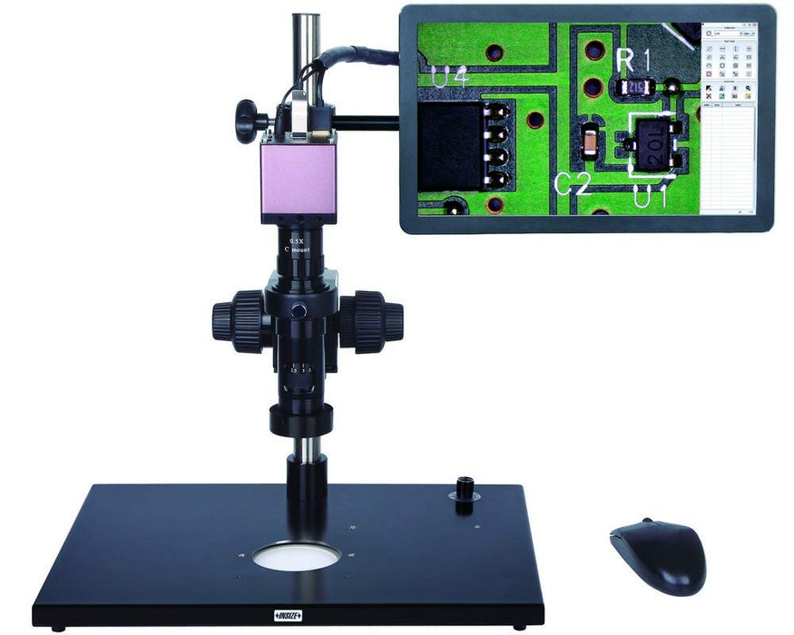 INSIZE ISM-DL301-U Digital Measuring Microscope, Black