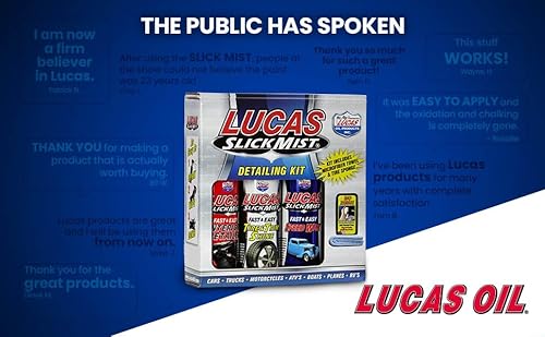 Lucas Oil Stens 051-804 Slick Mist Detail Kit Compatible with/Replacement 10558 Mowers