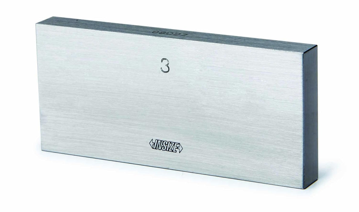 INSIZE 4112-A3 Individual Steel Gauge Block, 3", Grade 0