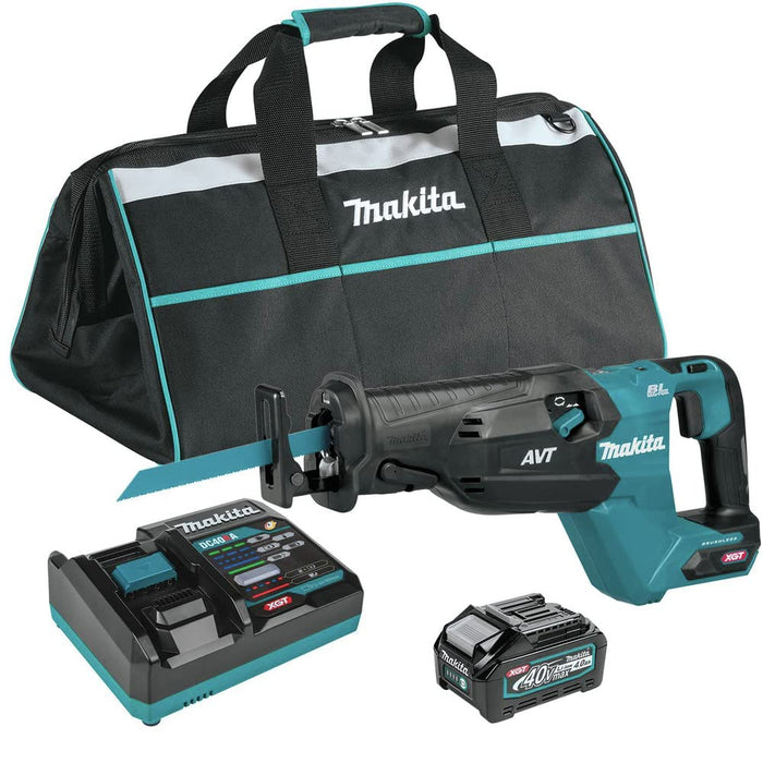 Makita 40V Max Xgt Brushless Cordless Avt Orbital Recipro Saw Kit (4.0Ah)