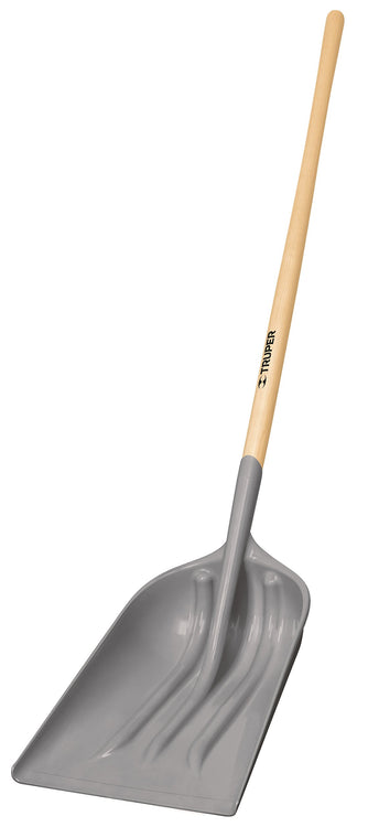 [USED-LIKE NEW] Truper 33051 Tru Tough ABS Scoop #12, Long Handle, 48-Inch