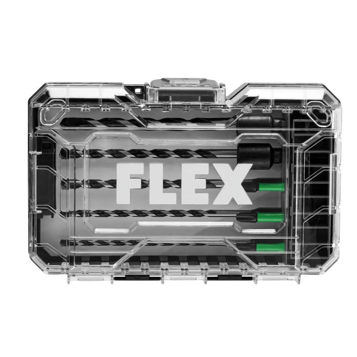 FLEX STACK PACK 10-Piece Carbide Tipped Multi-Construction Drill and Drive Bit Set