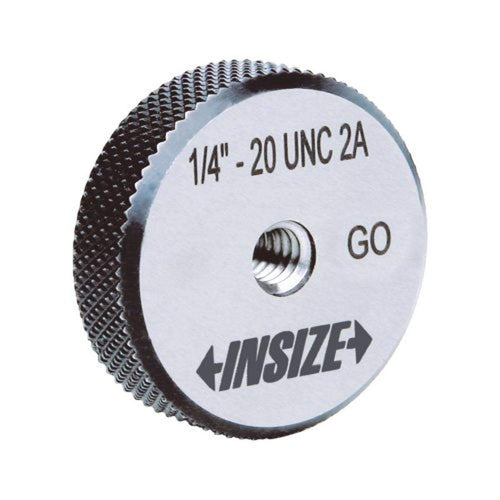 INSIZE 4121-1A2 American Standard Thread Ring Gage, Go, 1/2-20 UNF