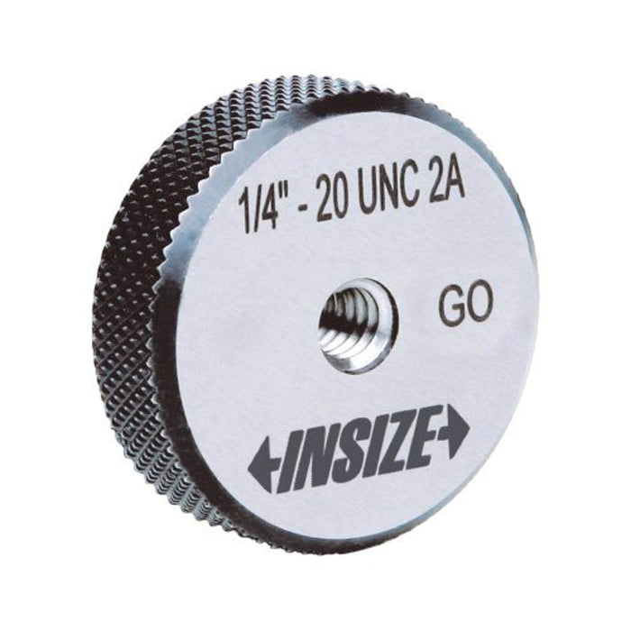 INSIZE 4121-1A2 American Standard Thread Ring Gage, Go, 1/2-20 UNF