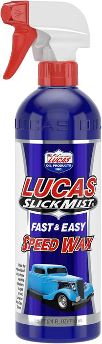 Lucas Oil 10160 Slick Mist Speed Wax - 24 Ounce
