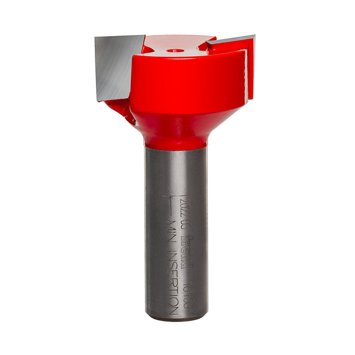 Freud 16-108: 1-1/4" diameter Spoilboard Surfacing & Mortising Bit with 1/2" shank, 1/2" carbide height