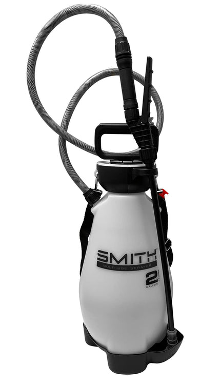 Smith Performance Sprayers 190684 Smith Multi-Use 2 Gallon Bleach Sprayer for Pros Removing Mold, Degreasing or Cleaning, White