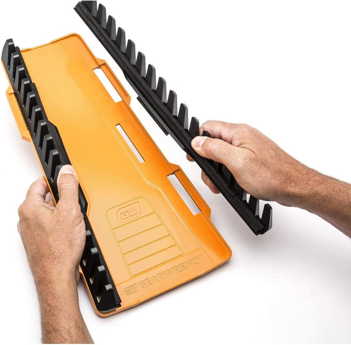 GEARWRENCH 83121 2 Piece Reversible Wrench Rack, 16 Slot (Pack of 1)