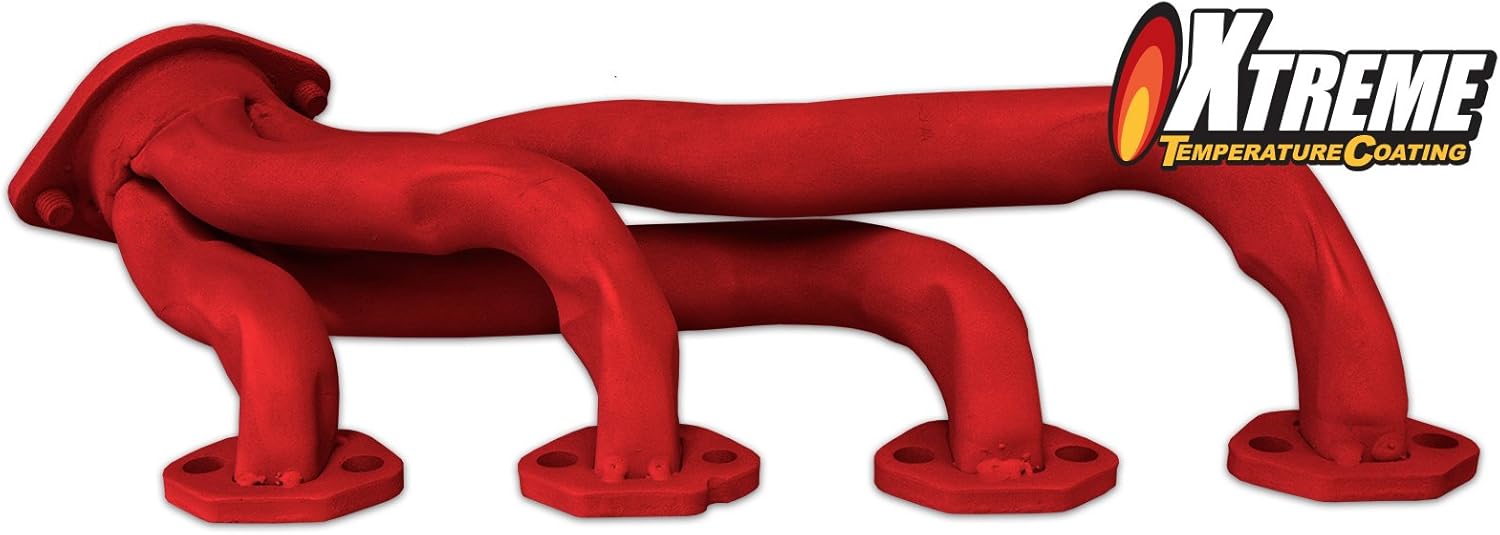 KBS Coatings 65206 Rocket Red Xtreme Temperature Coating - 8 fl. oz.