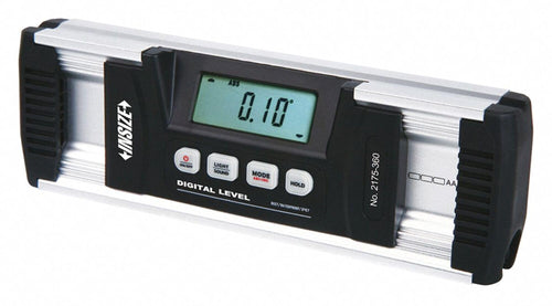 INSIZE 2175-360 Electronic Level and Protractor, 0~360 degree, IP67