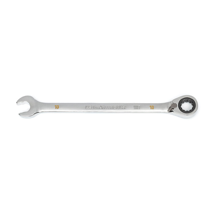 GEARWRENCH 90T 10mm Reversible Ratcheting Combination Wrench - 86610, Large