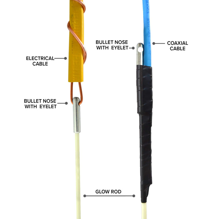 Jameson 7-8VK Fiberglass Glow Rod Kit, 34'