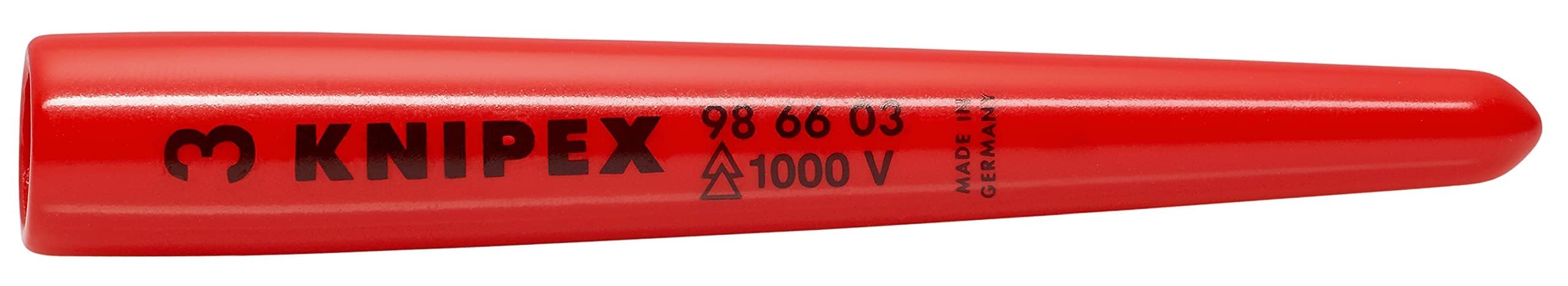 Knipex Plastic Slip-On Cap conical 80 mm 98 66 03