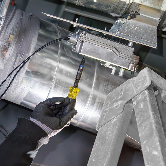 Klein Tools 32527HD KNECT Impact-Rated HVAC Screwdriver / Nut Driver, 11-in-1