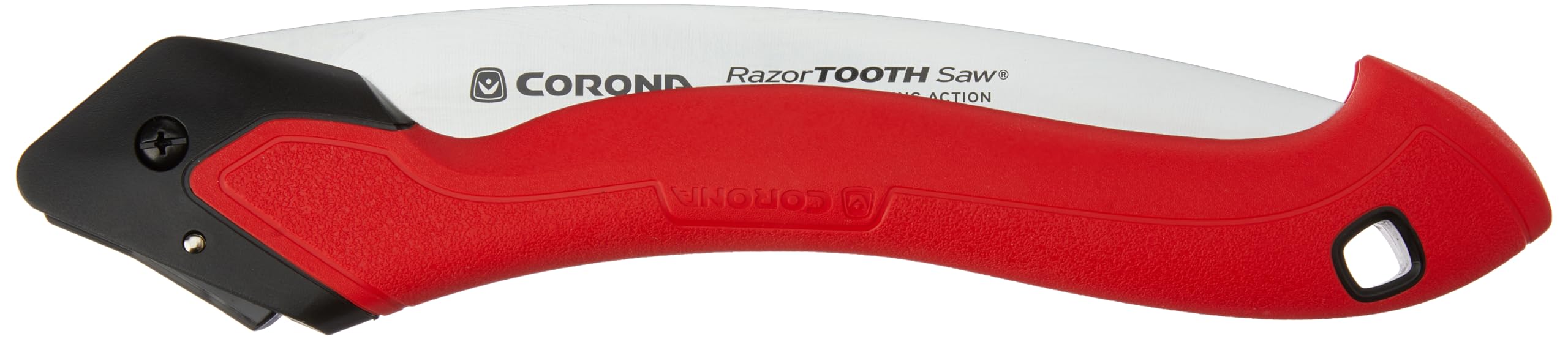 Corona Tools 10-Inch RazorTOOTH Folding Pruning Curved Blade Hand Saw - RS16150, Red