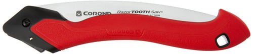 Corona Tools 10-Inch RazorTOOTH Folding Pruning Curved Blade Hand Saw - RS16150, Red