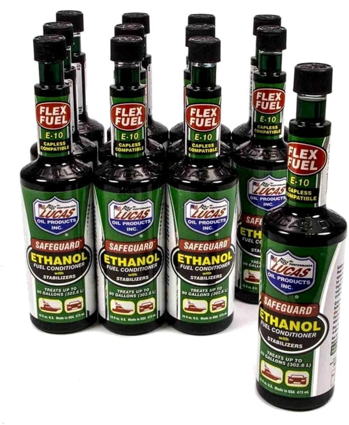 Lucas Oil 10576-12PK Safeguard Ethanol Fuel Conditioner, 16 oz. (Case of 12)