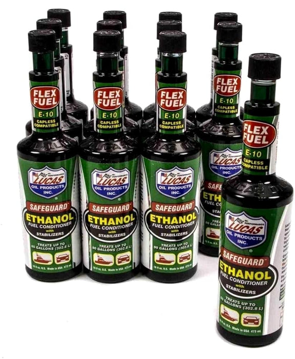 Lucas Oil 10576-12PK Safeguard Ethanol Fuel Conditioner, 16 oz. (Case of 12)