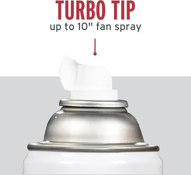 Rust-Oleum 334133 Stops Rust Turbo Spray System Spray Paint, 24 oz, Gloss White (Pack of 1)