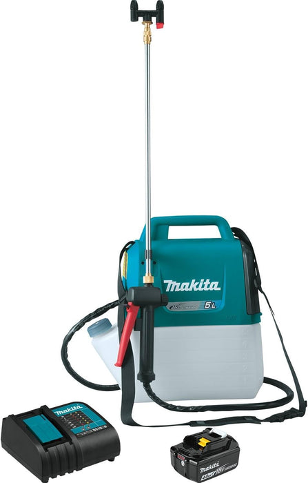 Makita XSU03SM1 18V LXT Lithium-Ion Cordless 1.3 Gallon Sprayer Kit (4.0Ah)