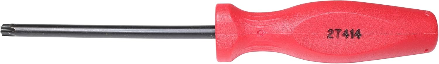 Mayhew Tools (27414) USA Torx Screwdriver, Red, T45 x 5-Inch