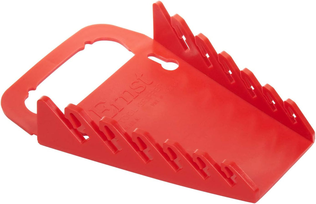 Ernst Manufacturing 5044-Red Gripper Wrench Organizer, 6 Tool, Red
